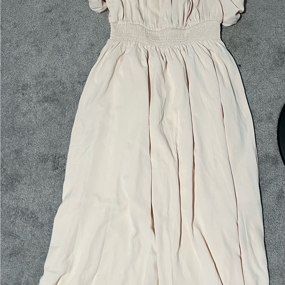 Amazon Women's Cream Maxi Dress